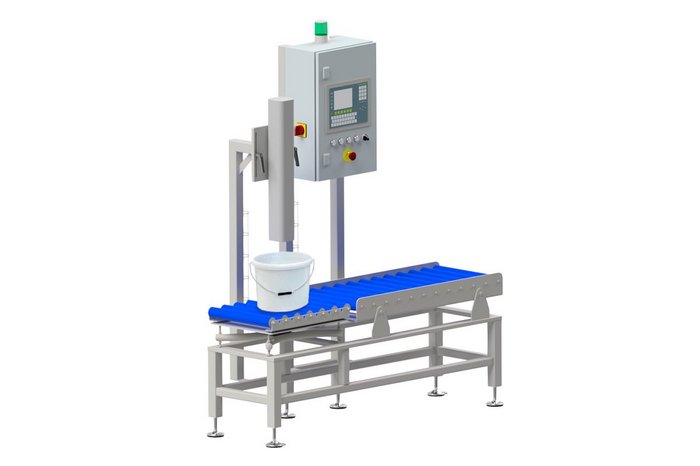 Filling scale for emulsion paints