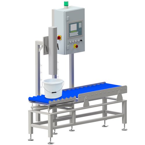 Filling scale for emulsion paints