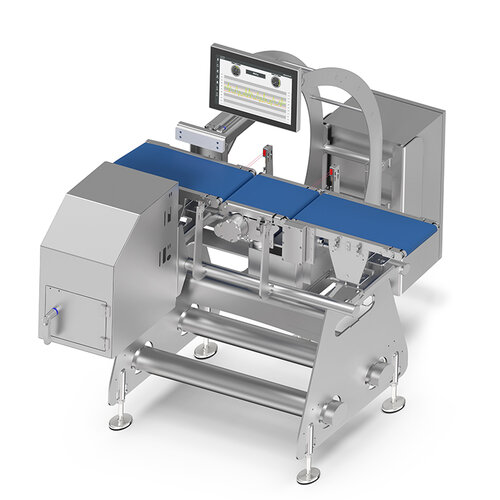 Automatische Wägungen im Produktionsprozess oder End-of-Line Checkweigher Medium von Höfelmeyer